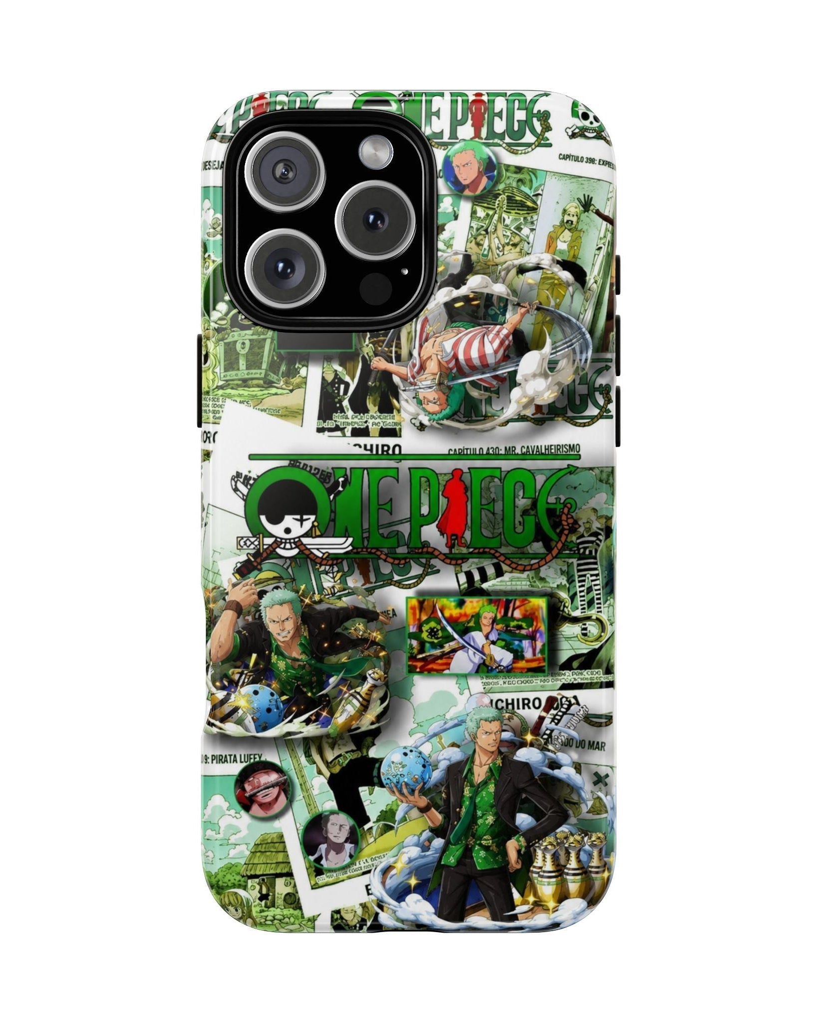 Printed Soul - Zoro One Piece Warrior Double Layer Mobile Cover